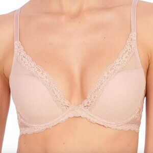 Natori Women's Feathers Luxe Plunge T-Shirt Bra 32D